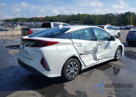 2020 Toyota Prius Prime Le z USA, uszkodzony, nr VIN JTDKARFP4L3159749